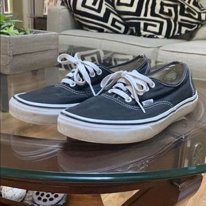 Authentic Black Vans